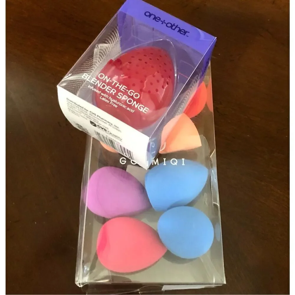 ONE + OTHER & GOUMIQI - NWTIB Bundle of Cosmetic Blender Sponges. 9 Total.